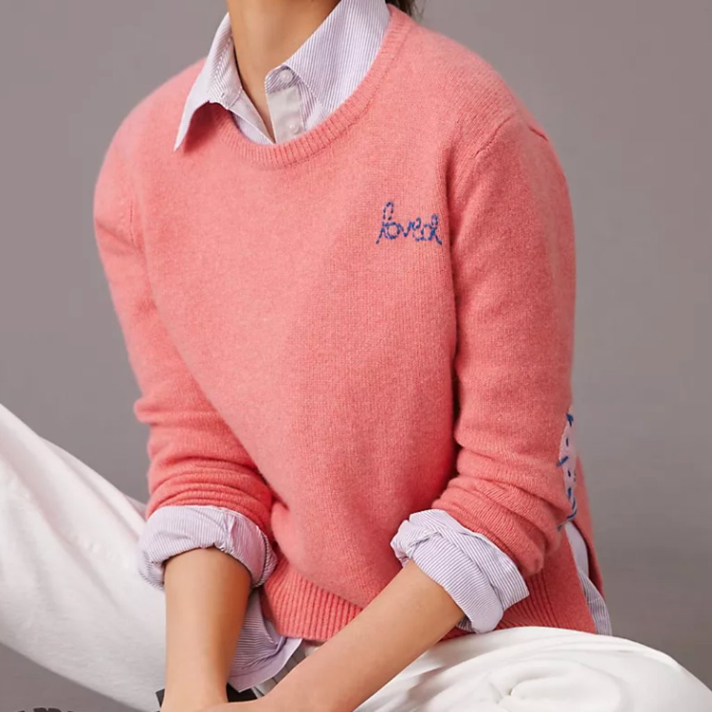 Kerri Rosenthal Sweetheart Patchwork Sweater